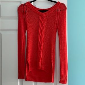 Sweater with braid design